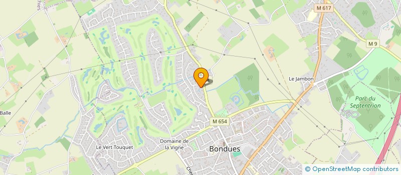 localisation de l'entreprise CARDIOVASCULAIRE LOOS  LOOS