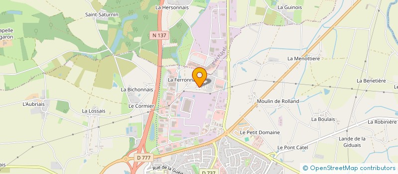 localisation de l'entreprise CARDIS à BAIN-DE-BRETAGNE