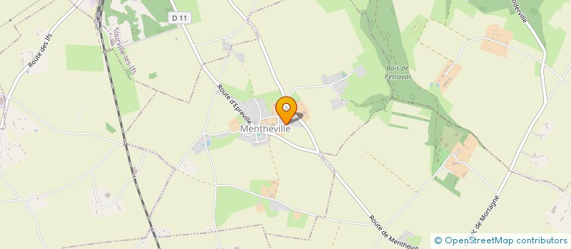 localisation de l'entreprise CARDO  MENTHEVILLE