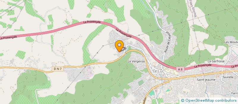 localisation de l'entreprise CARDO PATRIMOINE  LE LUC