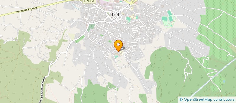 localisation de l'entreprise CARDO SCI  TRETS