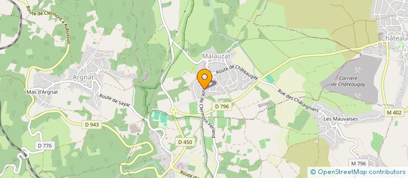 localisation de l'entreprise CARDOCAZ  MENETROL