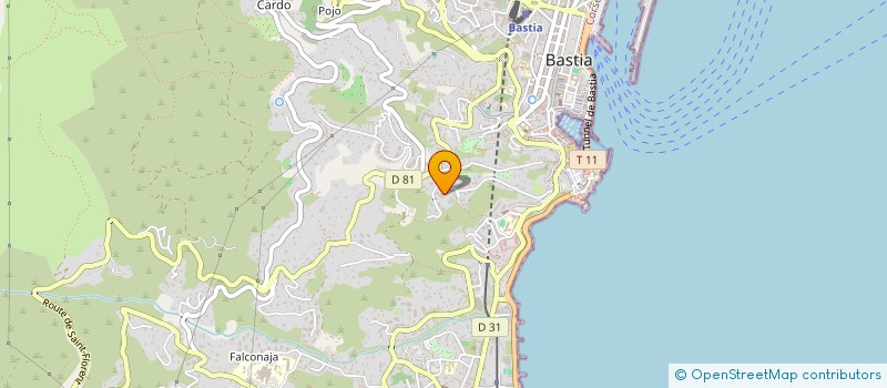 localisation de l'entreprise CARDODEM à BASTIA