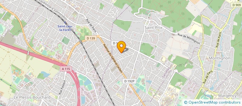 localisation de l'entreprise CARDOG à SAINT-PRIX