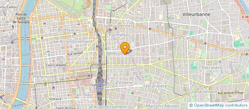 localisation de l'entreprise CARDOM SARL  LYON