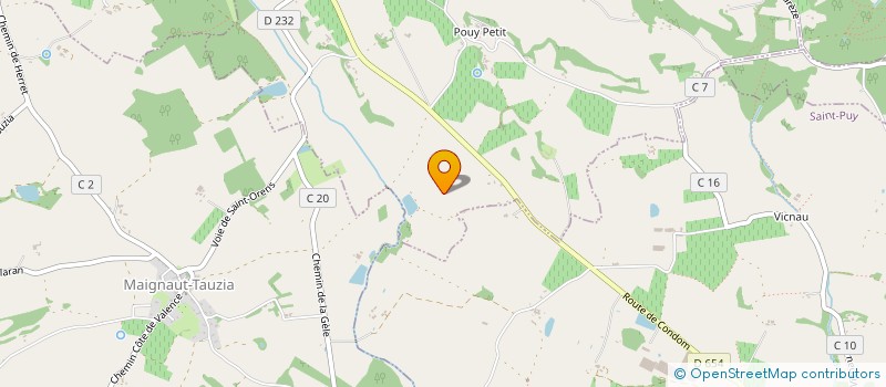 localisation de l'entreprise CARDONA FRERES  CONDOM