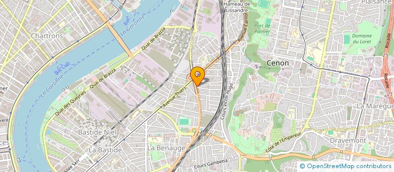 localisation de l'entreprise CARDOSO à CENON