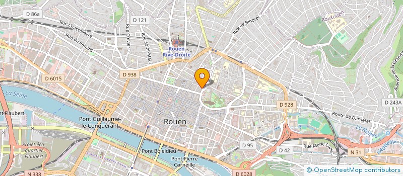 localisation de l'entreprise CARDOSO à ROUEN