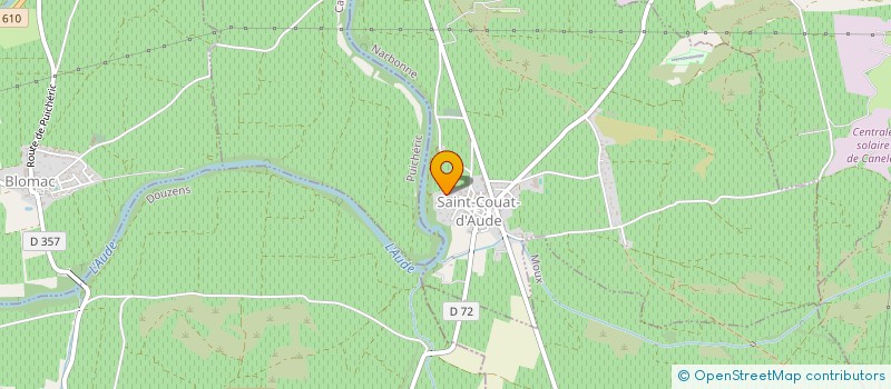 localisation de l'entreprise CARDOSO  SAINT-COUAT-D'AUDE