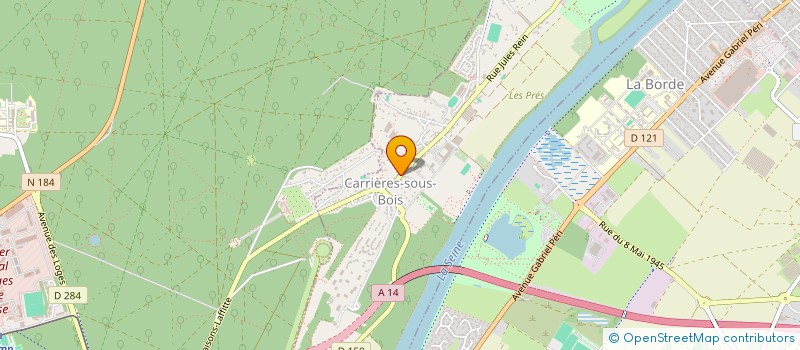 localisation de l'entreprise CARDOSO BATIMENT à LE MESNIL-LE-ROI