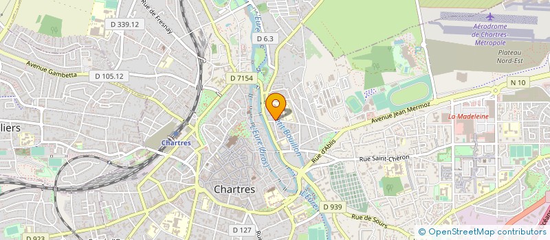 localisation de l'entreprise CARDOSO ELECTRICITE ET AUTOMATISME à CHARTRES