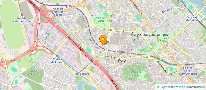 localisation de l'entreprise CARDOSO RENOV à EVRY-COURCOURONNES