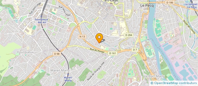 localisation de l'entreprise CARDOSO & SANTOS  SAINT-GERMAIN-EN-LAYE