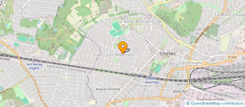 localisation de l'entreprise CARDOTECH à CHELLES