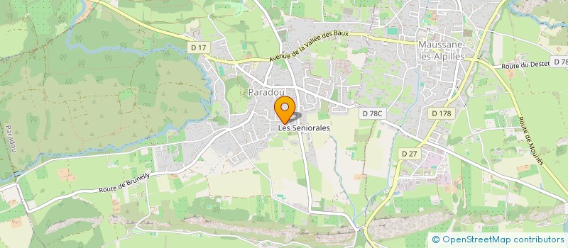 localisation de l'entreprise CARDOZEIMMO  PARADOU