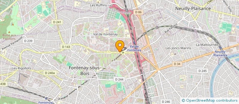 localisation de l'entreprise CARDS à FONTENAY-SOUS-BOIS