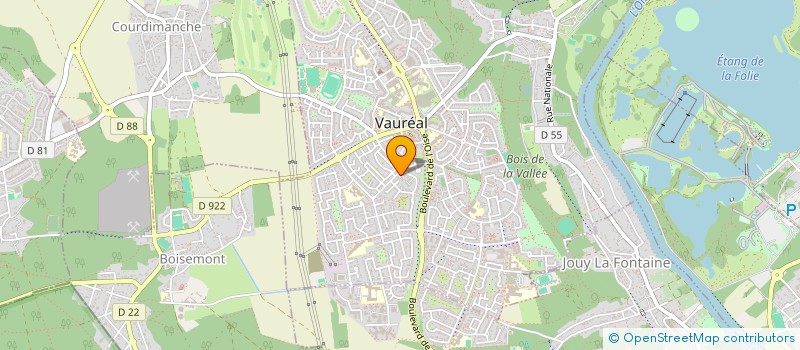 localisation de l'entreprise CARDY SERVICES  PONTOISE