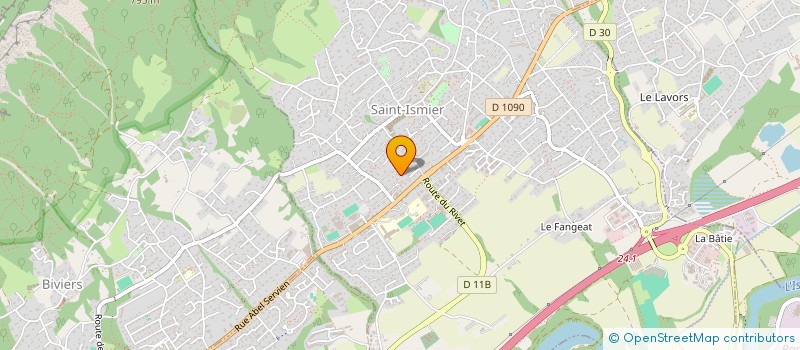 localisation de l'entreprise CARE  SAINT-ISMIER