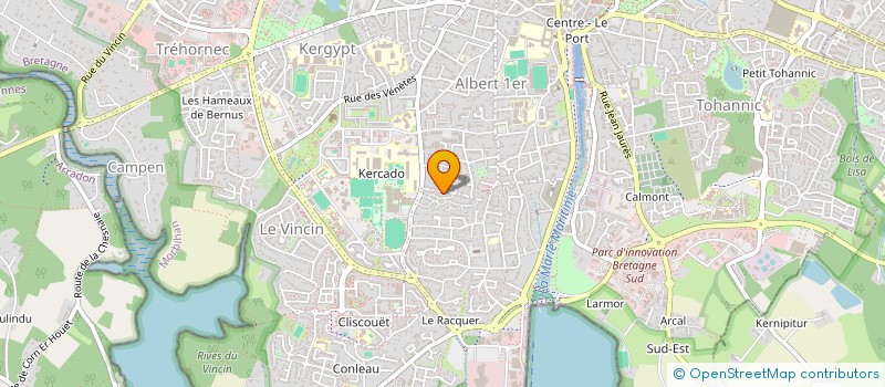 localisation de l'entreprise CARE à VANNES