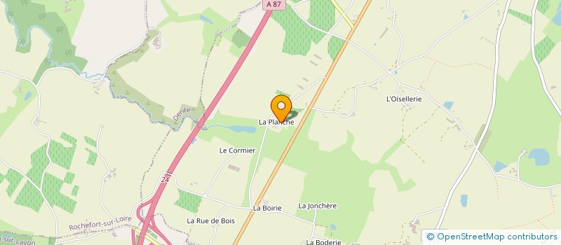 localisation de l'entreprise CARE  MOZE-SUR-LOUET