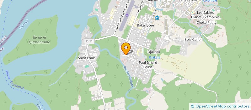localisation de l'entreprise CARE à SAINT-LAURENT-DU-MARONI