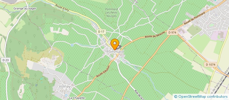 localisation de l'entreprise CARE à POMMARD