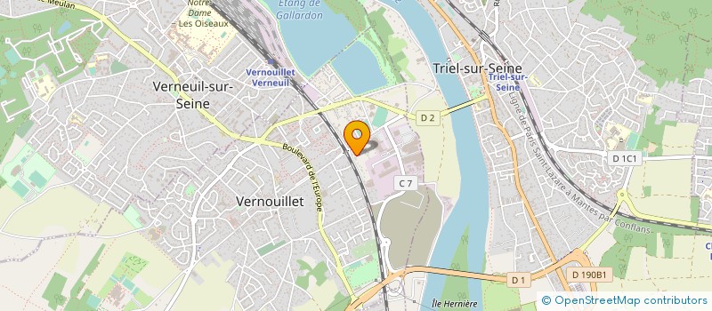 localisation de l'entreprise CARE CIE AUTOMA RADIO ELECTRON à VERNOUILLET