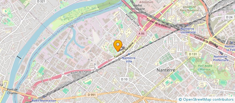 localisation de l'entreprise CARE CONSEIL  NANTERRE