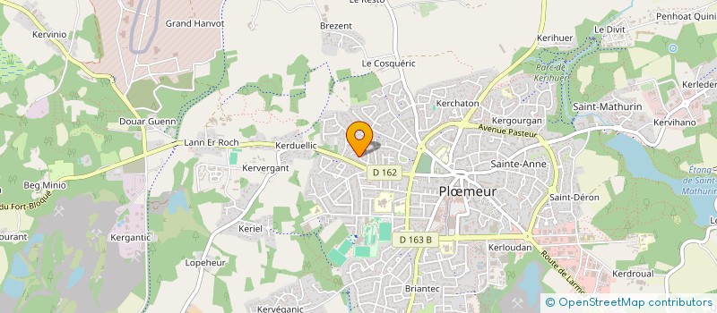 localisation de l'entreprise CARE COUVERTURES à PLOEMEUR