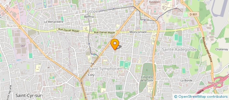 localisation de l'entreprise CARE - DEV COACHING  TOURS
