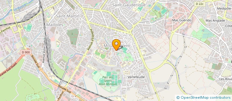 localisation de l'entreprise CARE FOR ENVIRONMENT-FRANCE  PERPIGNAN