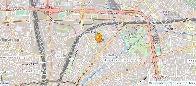 localisation de l'entreprise CARE FRANCE à PARIS