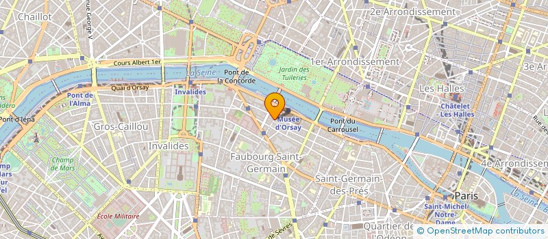 localisation de l'entreprise CARE GAME à PARIS