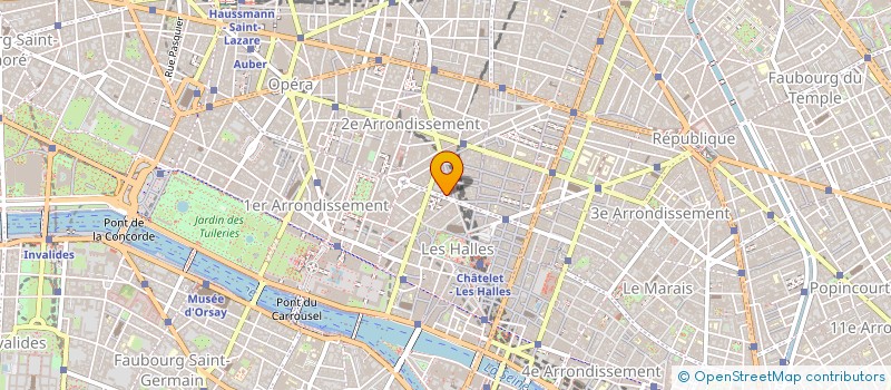 localisation de l'entreprise CARE INVEST  PARIS