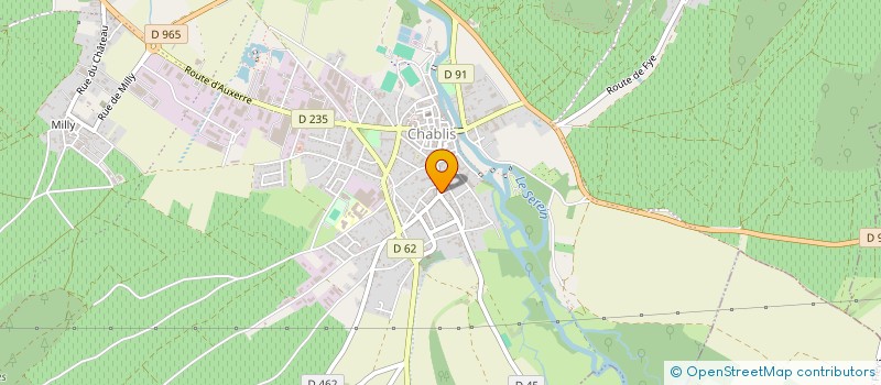 localisation de l'entreprise CARE-IT  CHABLIS