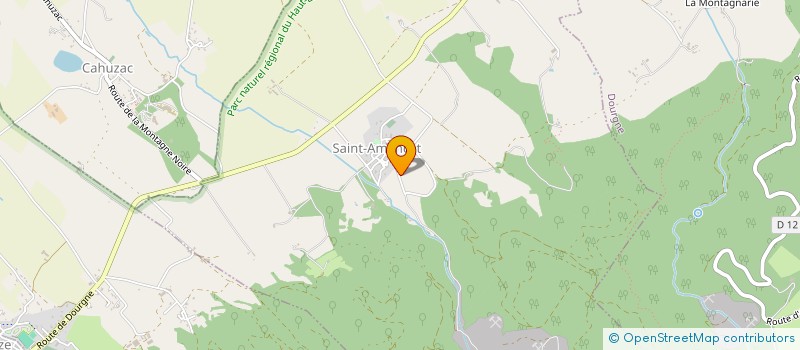 localisation de l'entreprise CARE NOVA GROUPE  SAINT-AMANCET