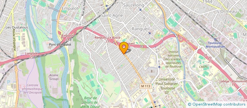 localisation de l'entreprise CARE PERROT  TOULOUSE