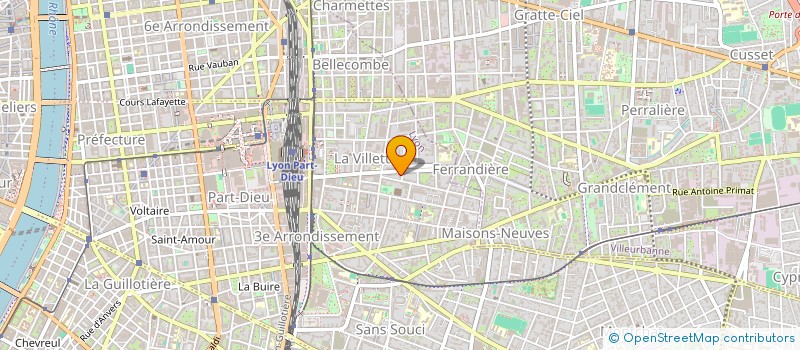 localisation de l'entreprise CARE-UTOPIA  LYON