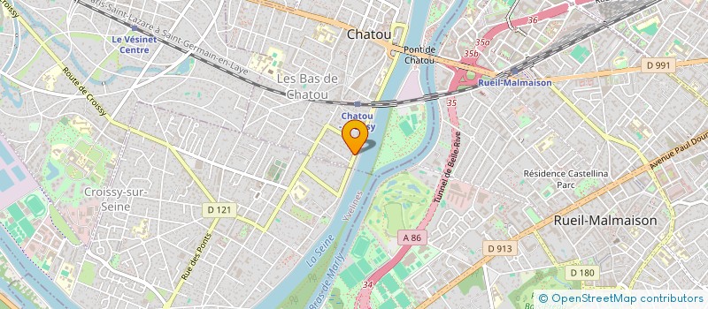 localisation de l'entreprise CARE2CARE  CHATOU