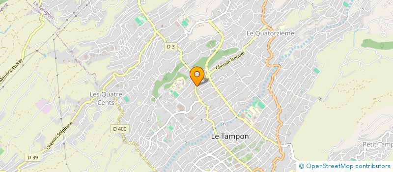 localisation de l'entreprise CAREBOIS  LE TAMPON