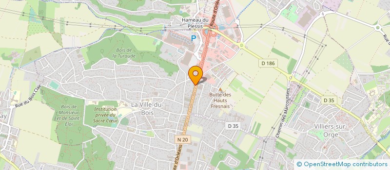 localisation de l'entreprise CARECAR DETAILING à LA VILLE-DU-BOIS