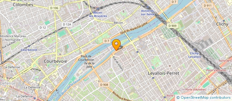 localisation de l'entreprise CAREDOTCT à LEVALLOIS-PERRET