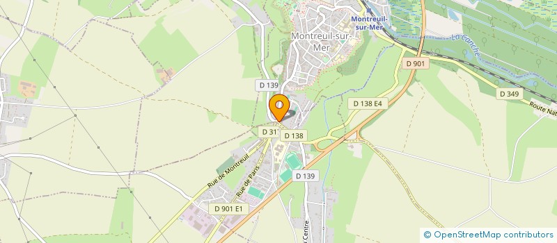 localisation de l'entreprise CAREFA  MONTREUIL-SUR-MER