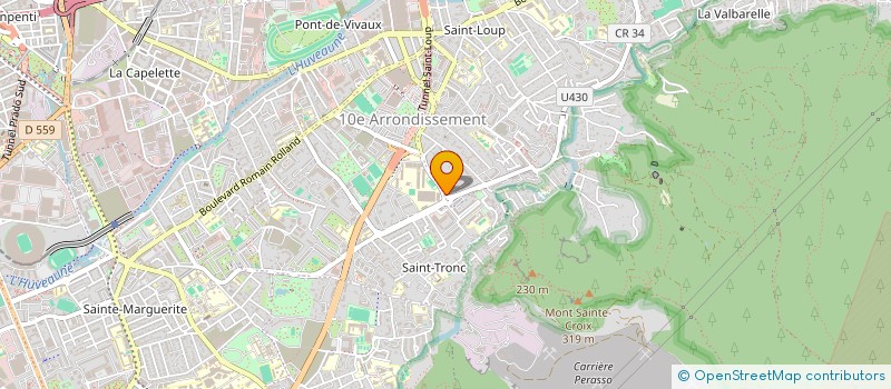 localisation de l'entreprise CAREFORPERFORMANCE C4P à MARSEILLE 10EME
