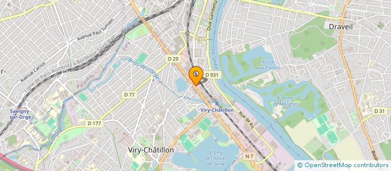 localisation de l'entreprise CAREFUL SERVICES à VIRY-CHATILLON