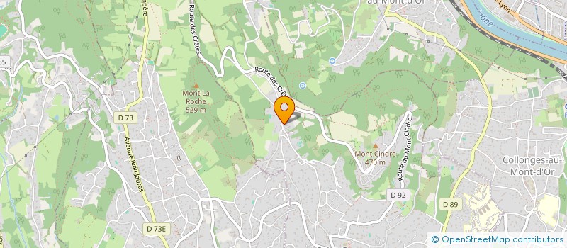 localisation de l'entreprise CAREINVEST  SAINT CYR AU MONT D OR