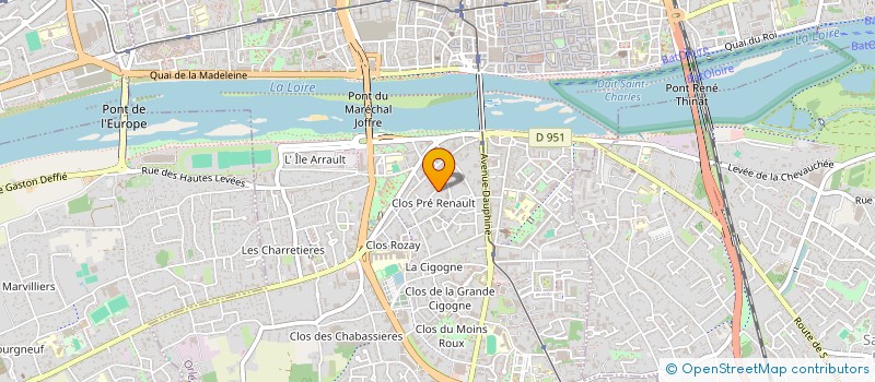 localisation de l'entreprise CAREJE à ORLEANS
