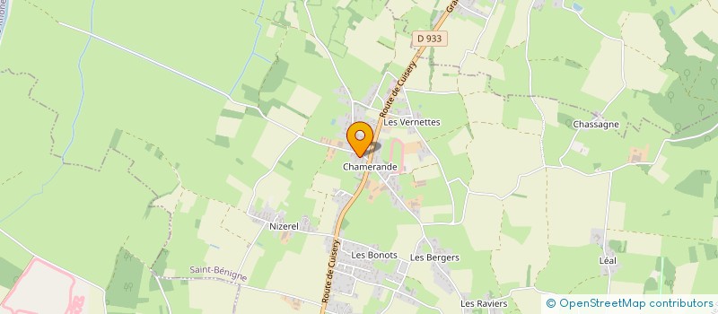 localisation de l'entreprise CAREL à SAINT-BENIGNE