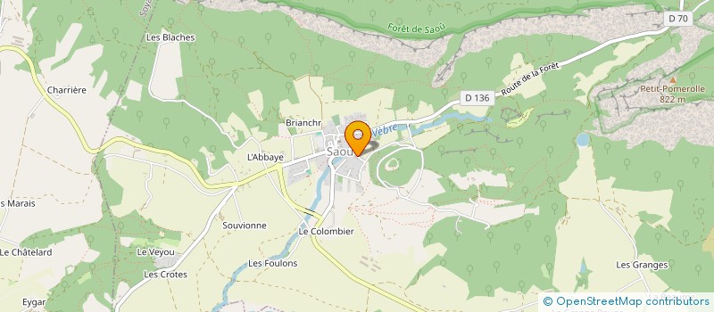 localisation de l'entreprise CAREL ET COMPAGNIE  SAOU