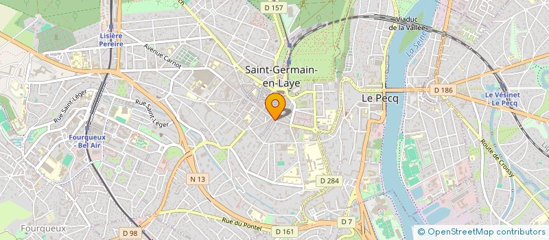 localisation de l'entreprise CARELAPS  SAINT-GERMAIN-EN-LAYE